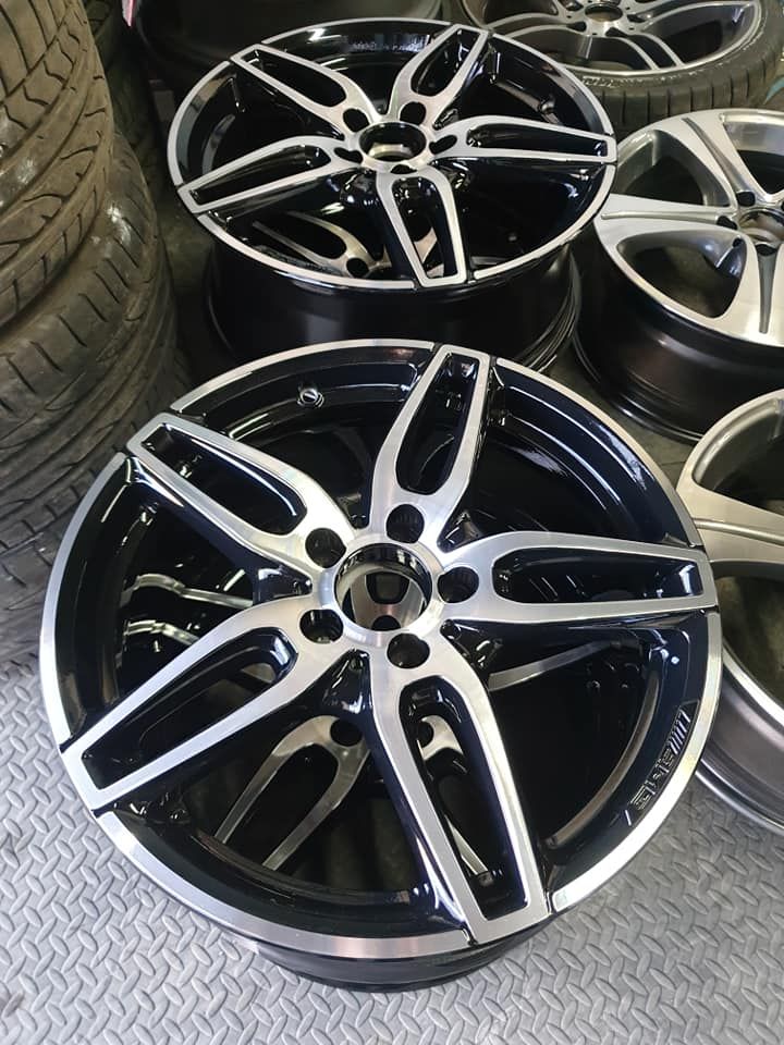Refurbished alloy wheel by Perfect Rims