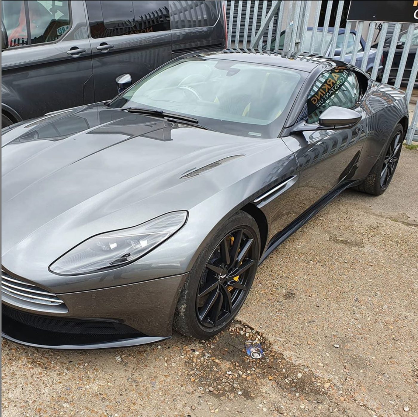 Prestige car with freshly refurbished diamond cut alloy wheels